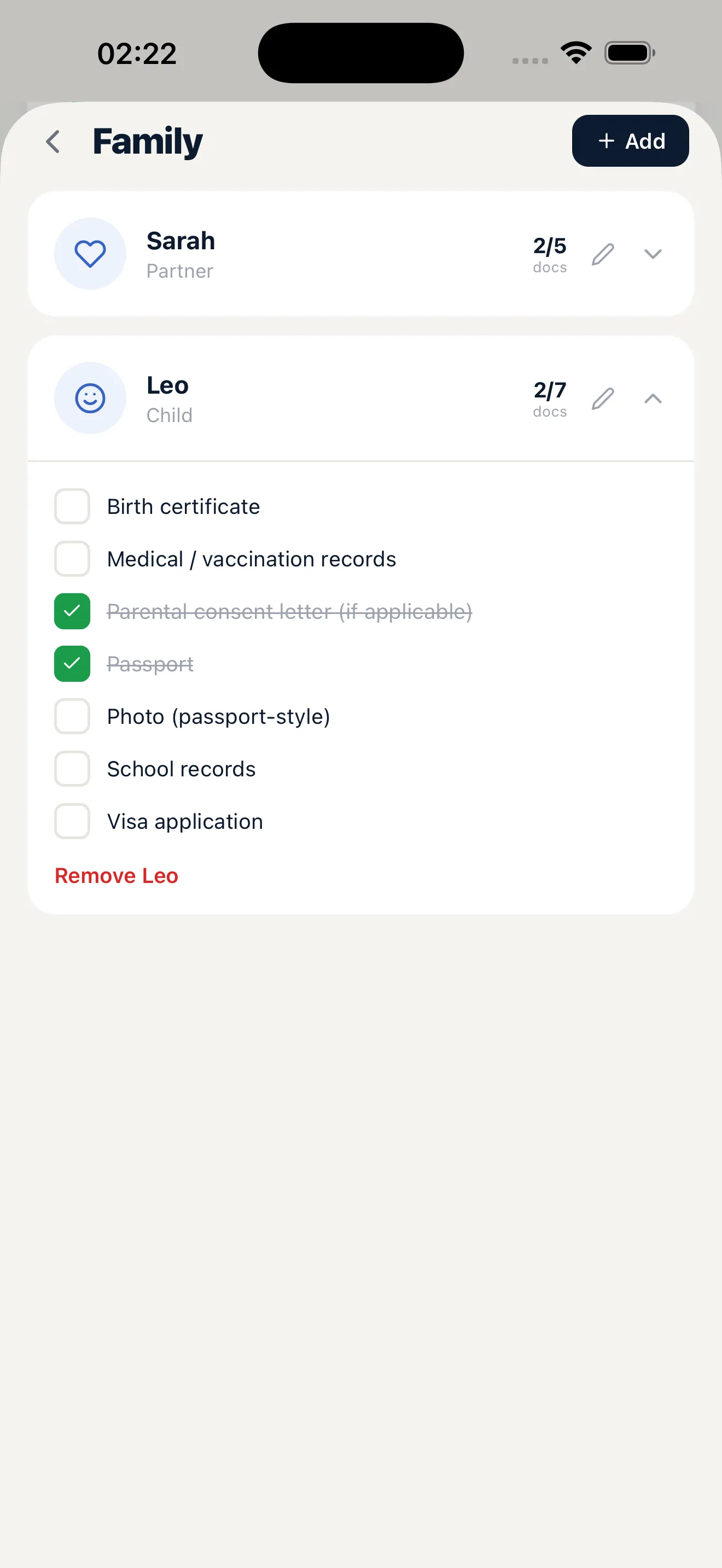 Relocate+ Family Tracking